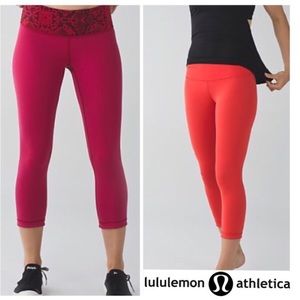 Lululemon Wunder Under III Reversible Crop Pant